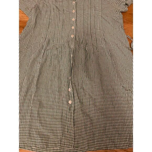 Charter Club, women's collared, half button, back tie casual dress size 10 - Picture 3 of 8